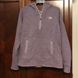 North face hoodie 1/4 Zip